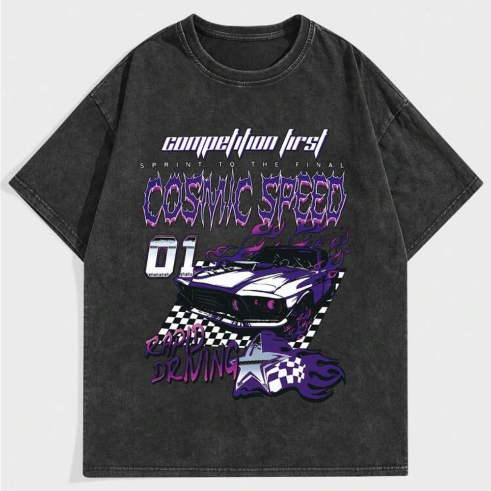 COPY - Graphic Print Men T-shirt